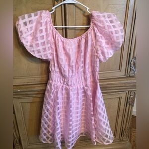 Pink boutique dress